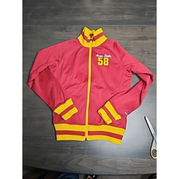 Iowa State Cyclones Full Zip Women's Size Medium Nike Jacket - Picture 4 of 8